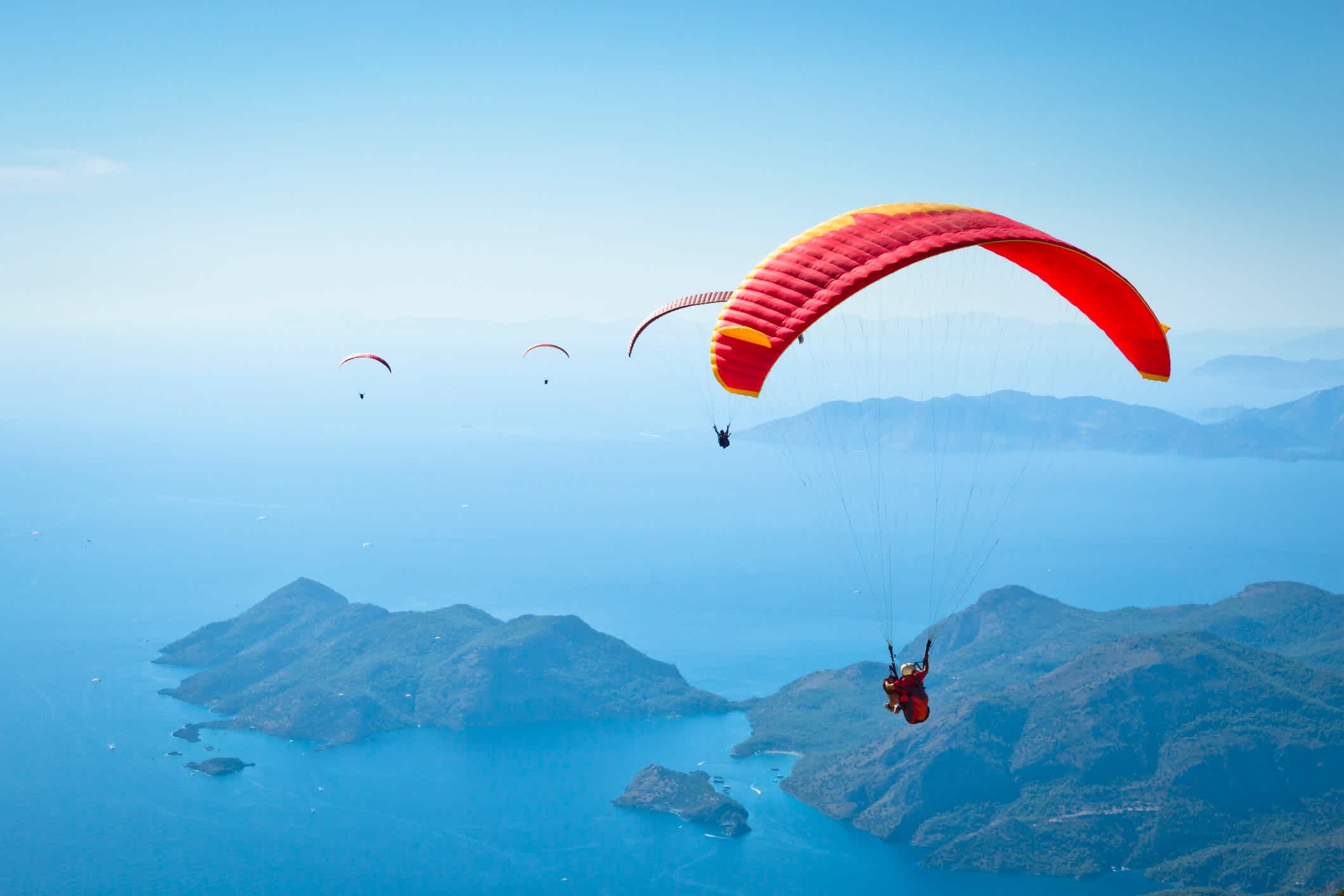 Saut en parachute à Madère