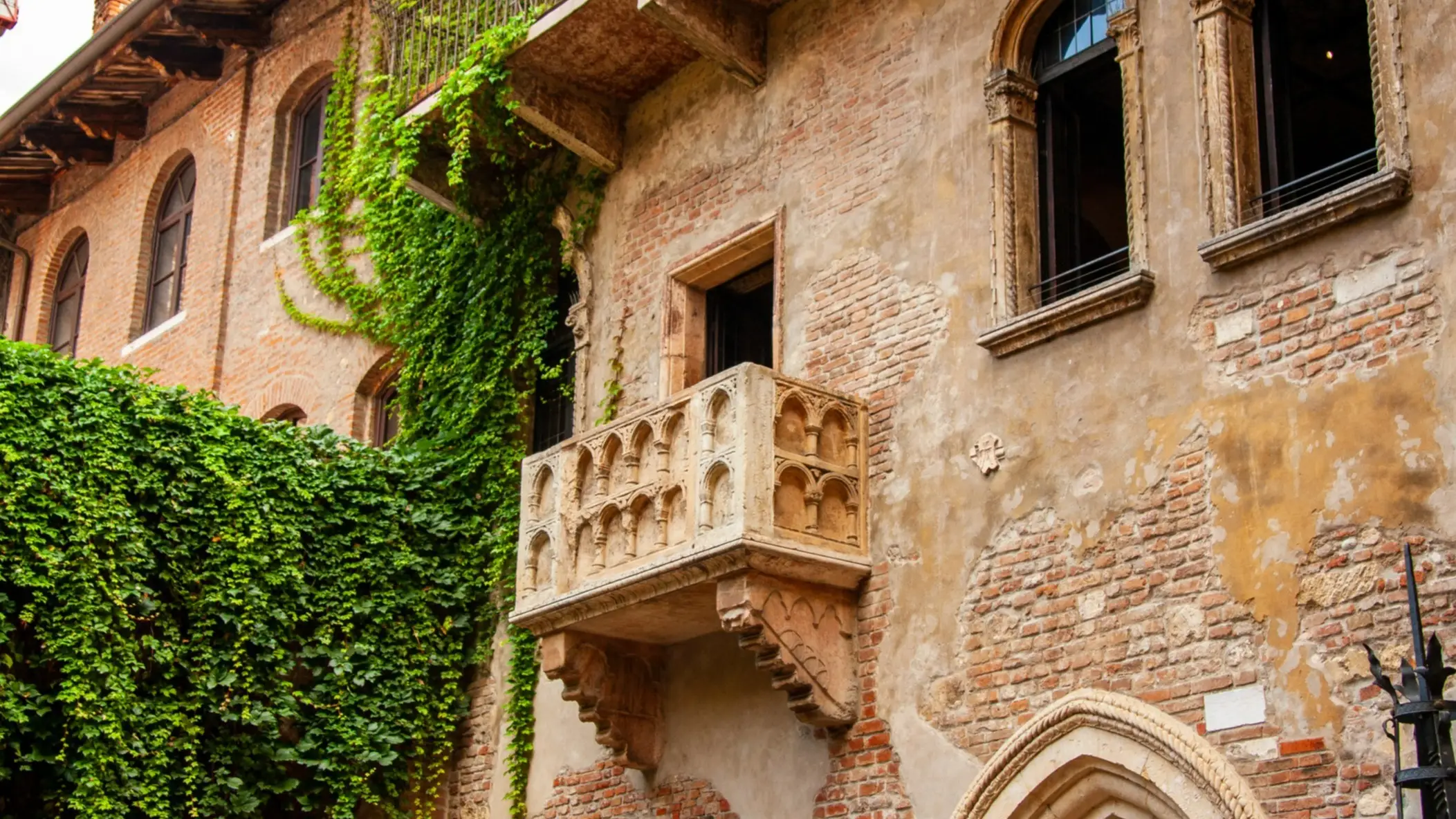 Italien Julias Balkon Julias Balkon in Verona