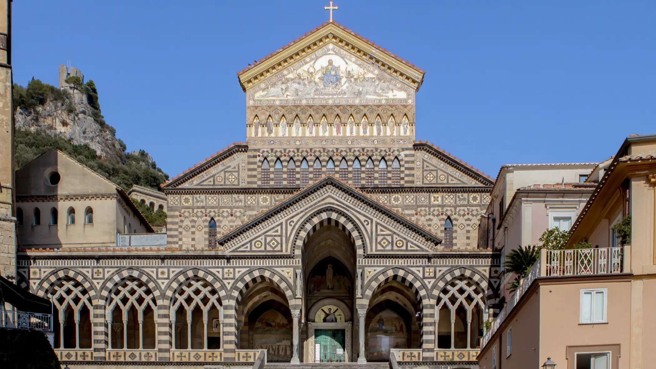 Cathédrale d'Amalfi, Côte Amalfitaine, Italie Photo de la cathédrale d'Amalfi