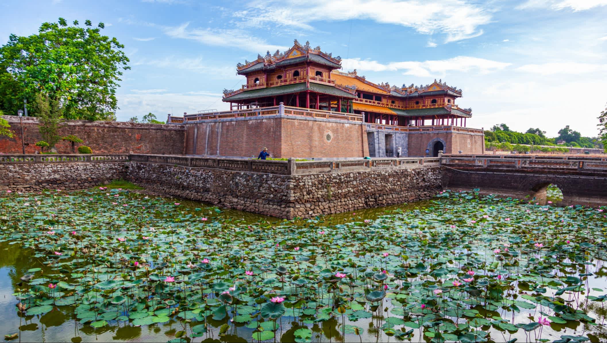 Tempel der Generationen in der Zitadelle von Hue, Vietnam