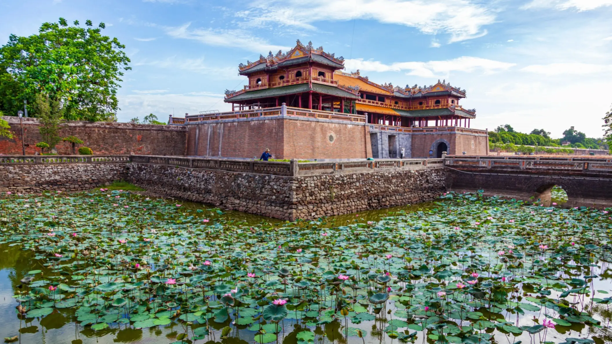 Tempel der Generationen in der Zitadelle von Hue, Vietnam
