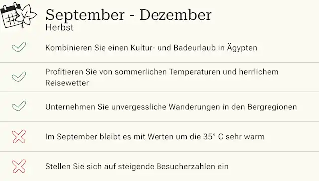 Erstaunlich Gypten Wetter Im September Bild