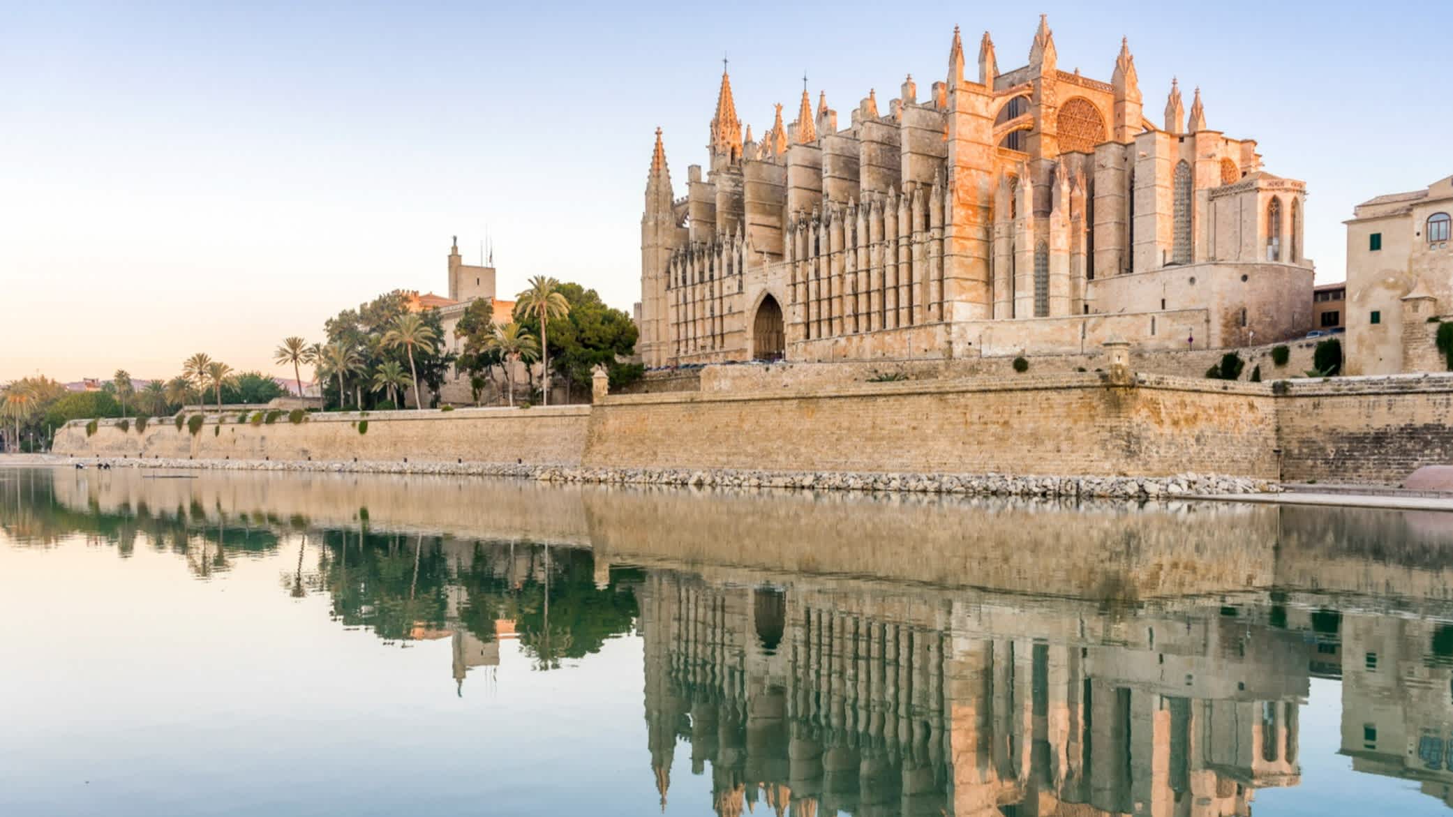 Cathédrale de Majorque dans les îles Baléares, Espagne