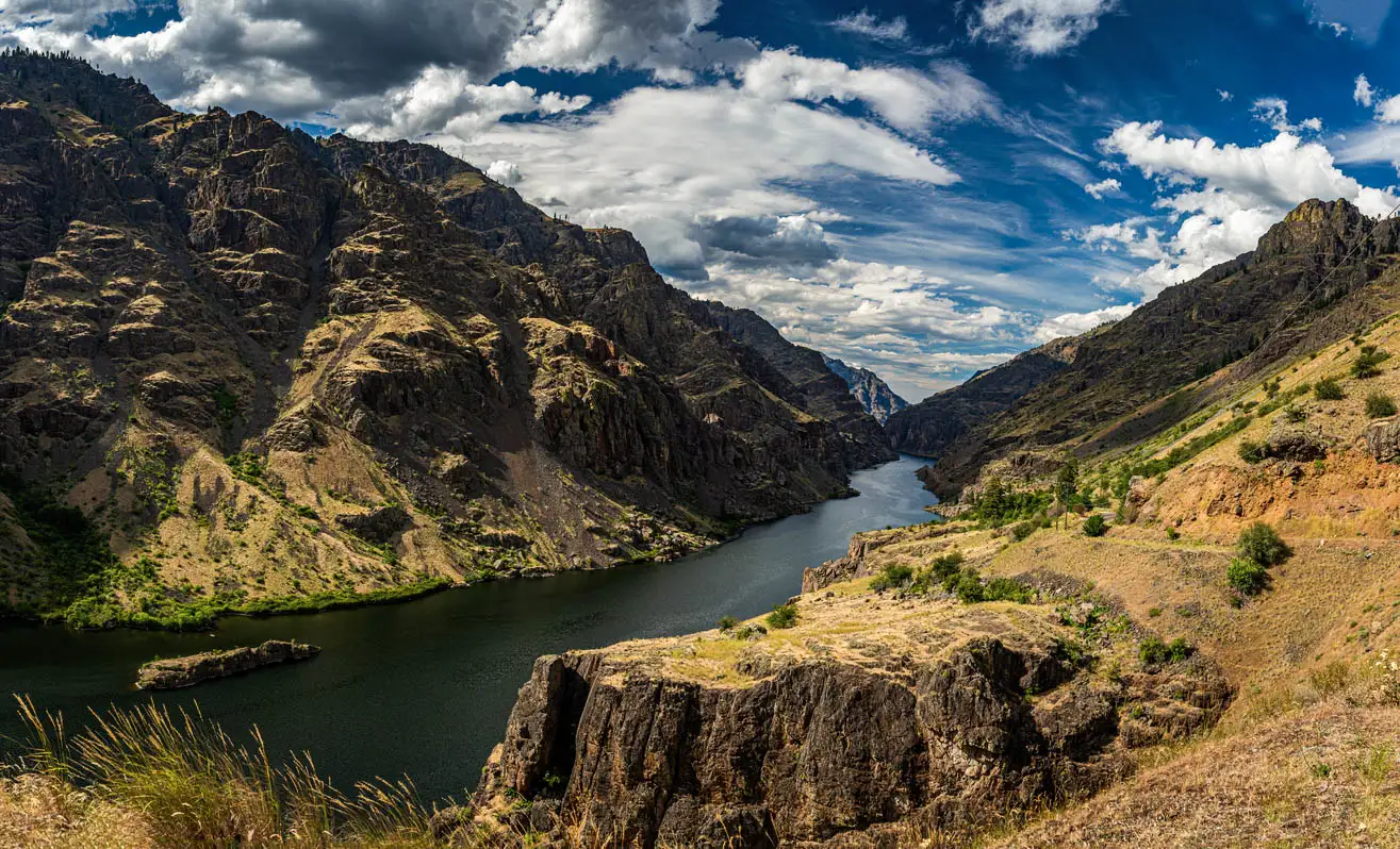 La Rivière Snake, dans l'Idaho