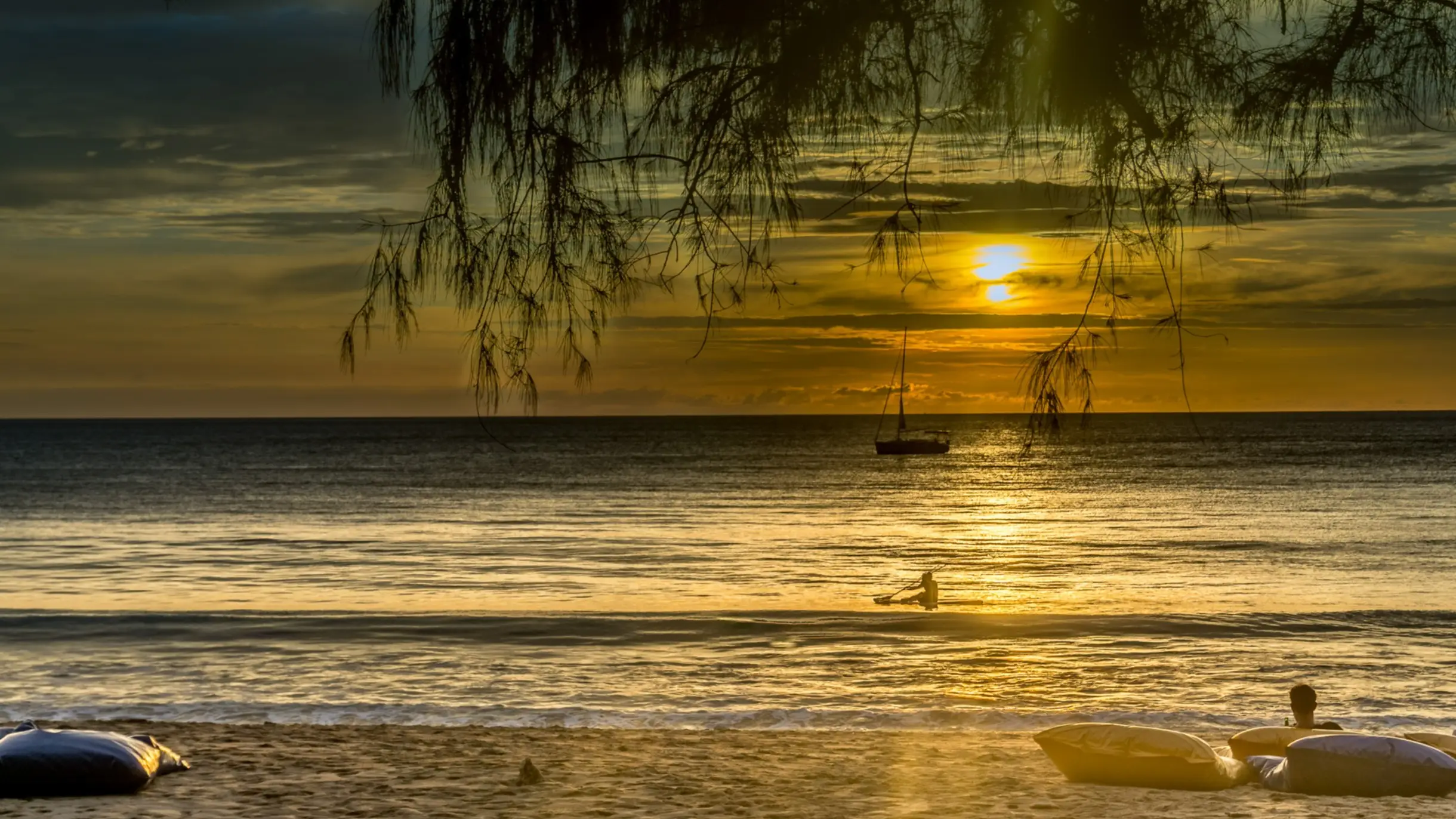 Thaïlande Koh Lanta Coucher de soleil Coucher de soleil à Koh Lanta, Thaïlande.