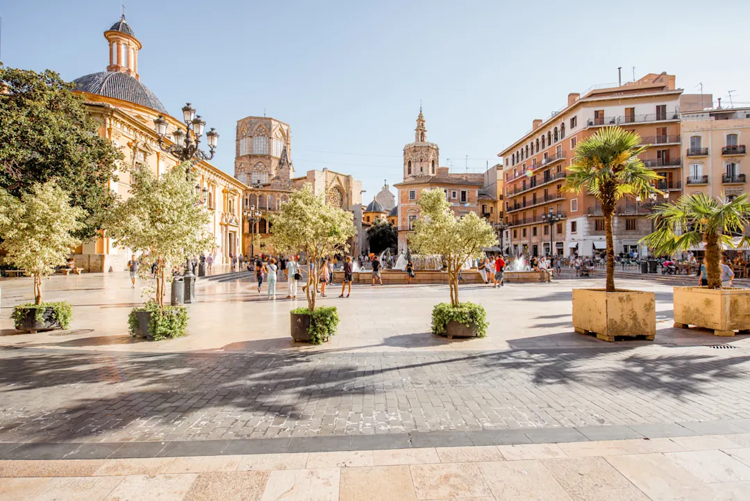 Valencia - Spain, City, Spain, Town Square, Street