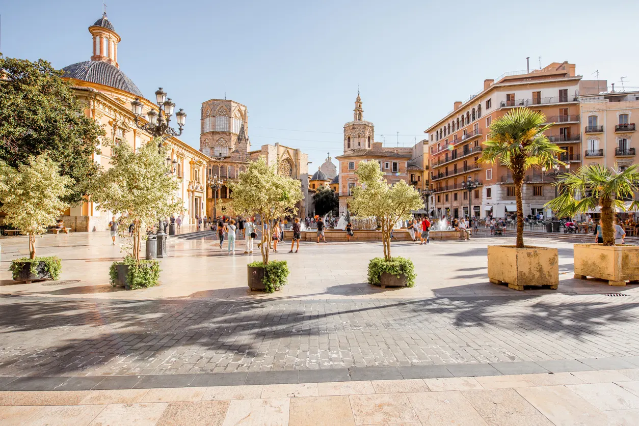 Valencia - Spain, City, Spain, Town Square, Street Valencia - Spain, City, Spain, Town Square, Street