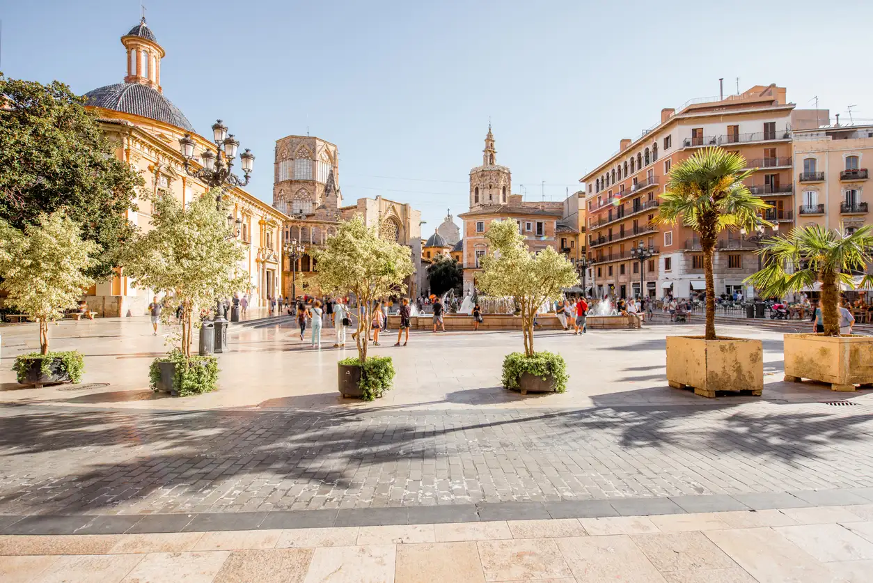 Valencia - Spain, City, Spain, Town Square, Street Valencia - Spain, City, Spain, Town Square, Street