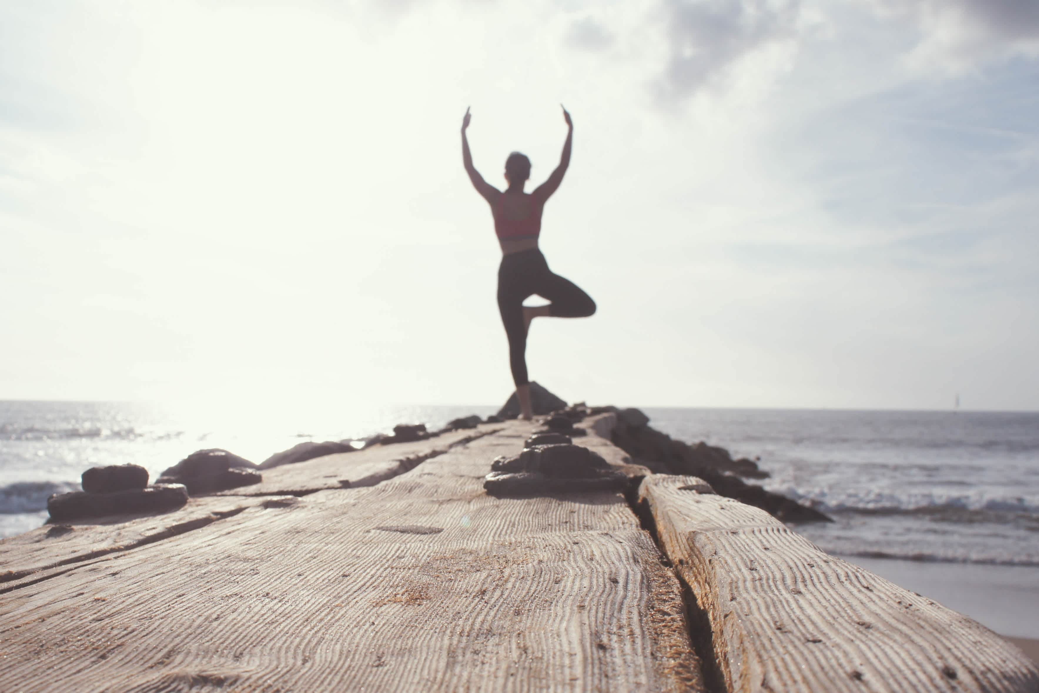 Yoga und Entspannung am Meer 