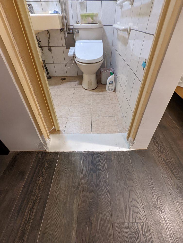 地面平坦，消除高低差