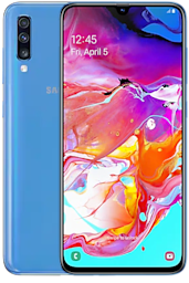 Samsung Galaxy A70 - Asurion Mobile+ - Blue