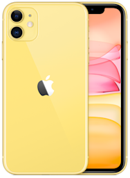 apple iphone 11-asurion mobile+-yellow
