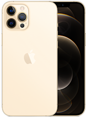 apple iphone 12 pro max-asurion mobile+-gold