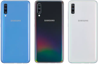 Samsung Galaxy A70 - Asurion Mobile+ - All Colours.png
