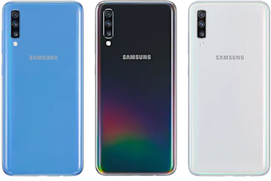 Samsung Galaxy A70 - Asurion Mobile+ - All Colours.png