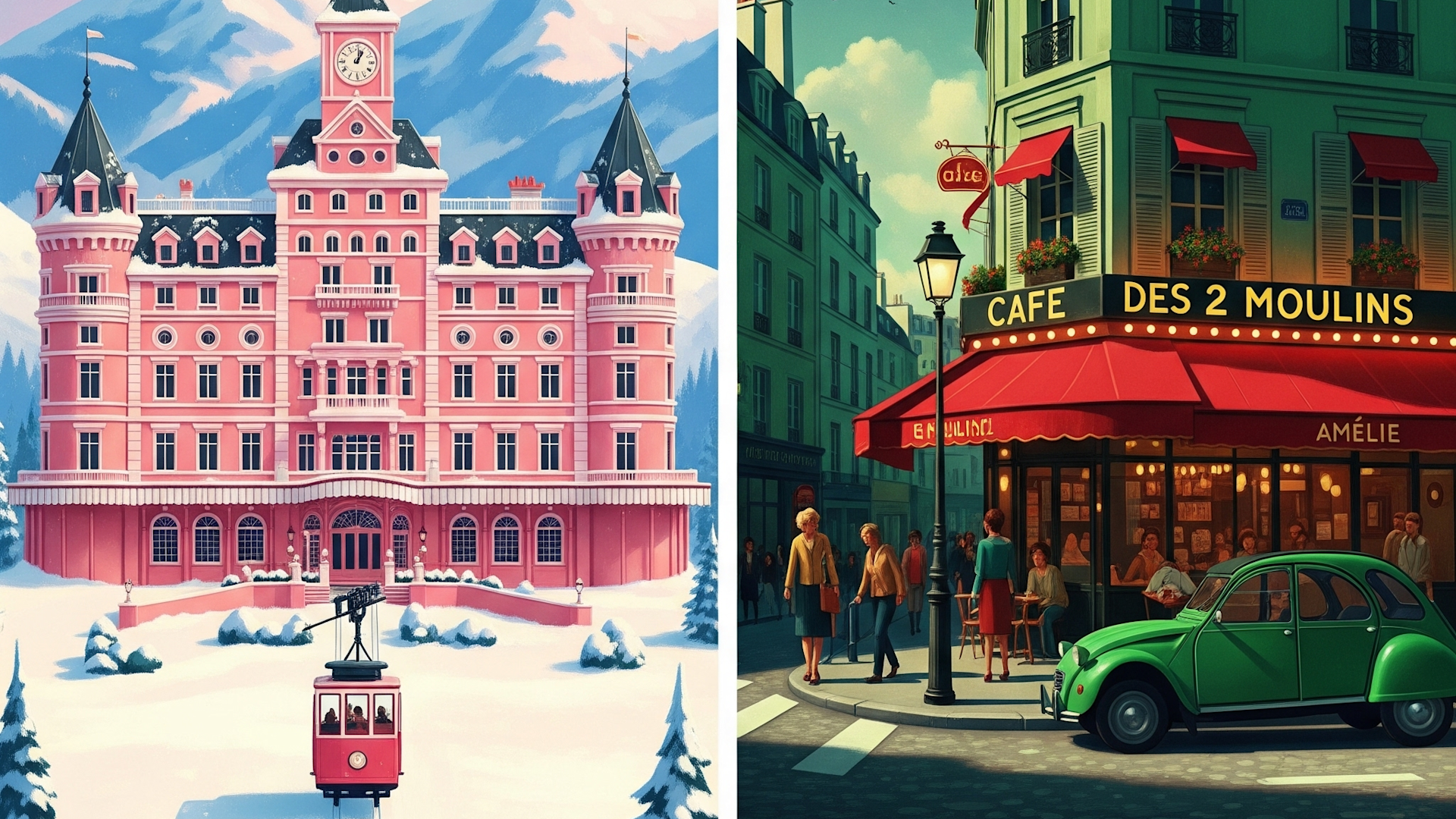 Cover Image for Two Helpings of Meticulous Whimsy: The Grand Budapest Hotel & Amélie