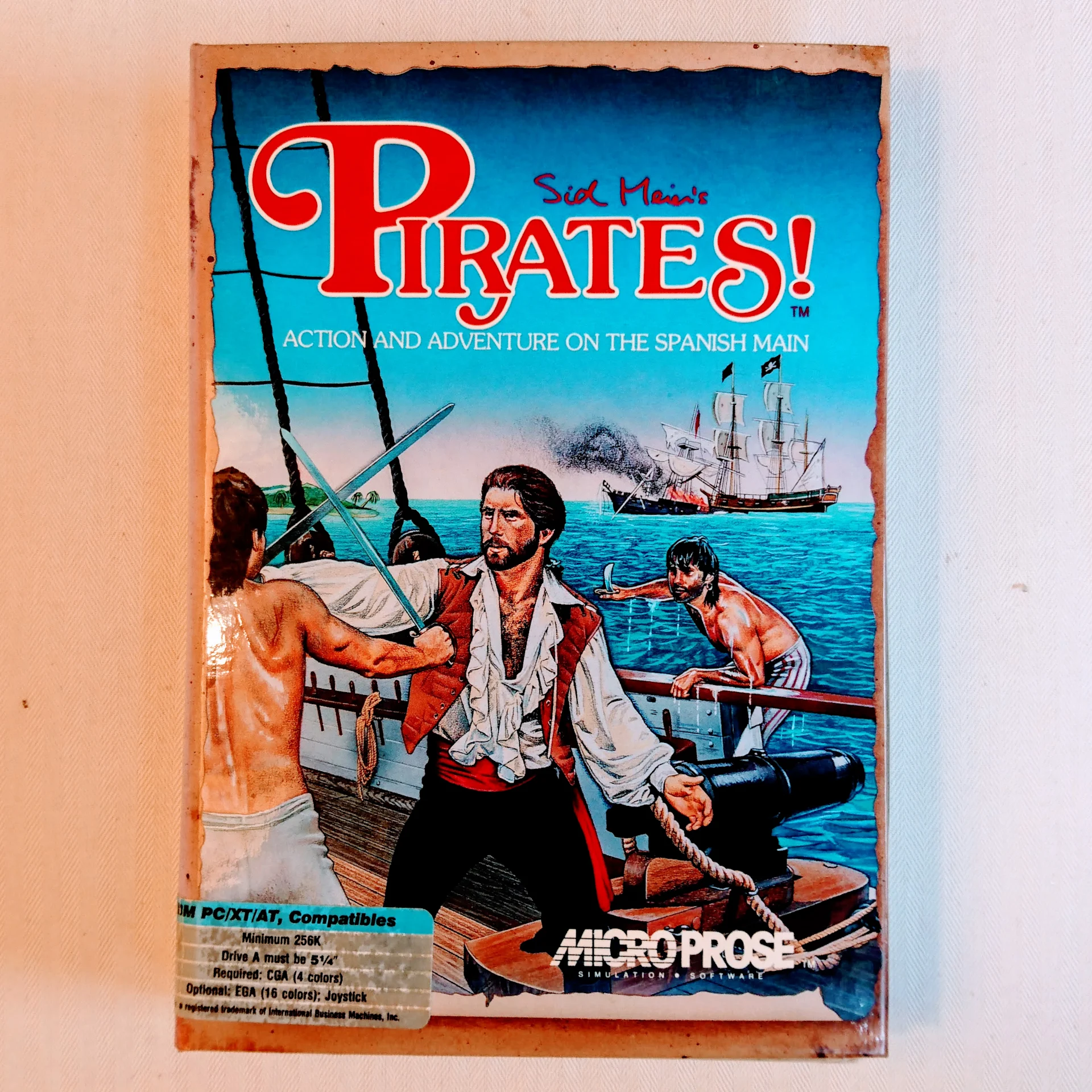 "Action and Adventure on the Spanish Main."