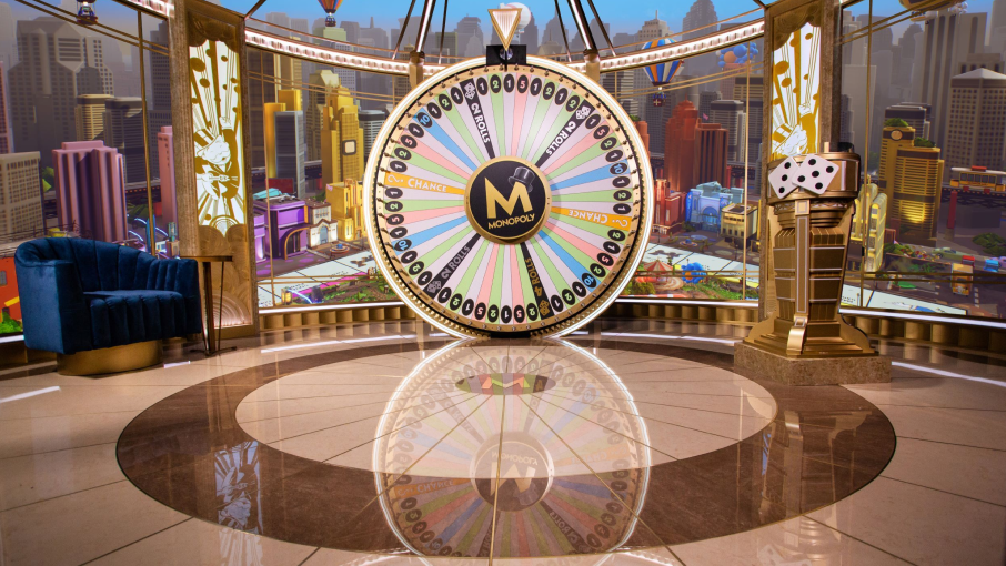 Image of Monopoly Live wheel