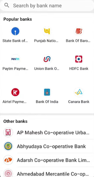 Choose the bank account that you want to connect to your PhonePe digital wallet and follow the in-app directions to set this up.