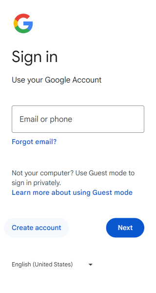 How to set up a Google Pay account step 1