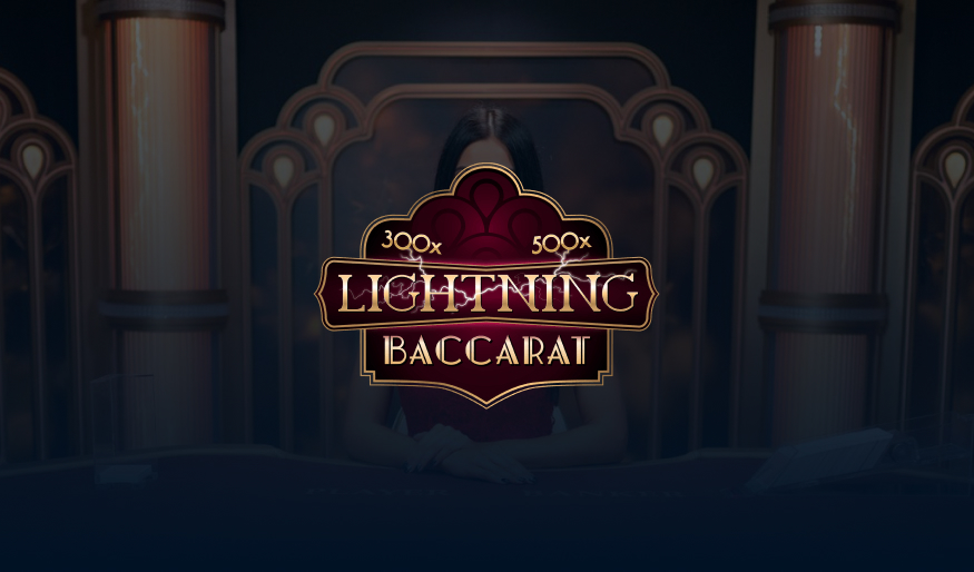 Lightning Baccarat game logo