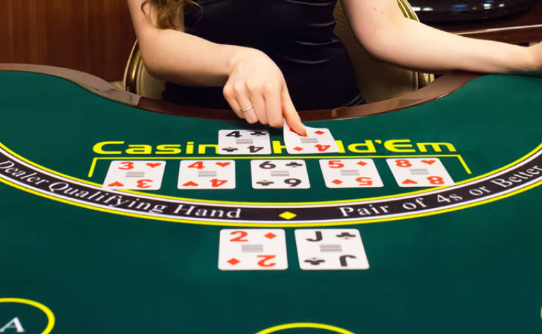 Live casino hold’em content image