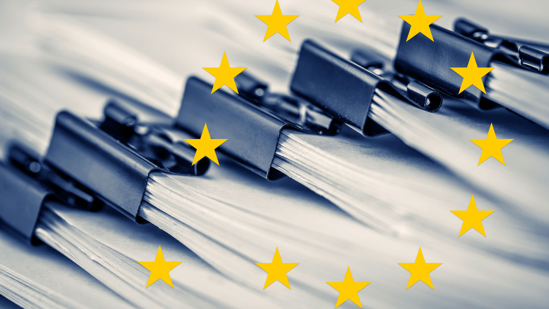 EU stars and documents