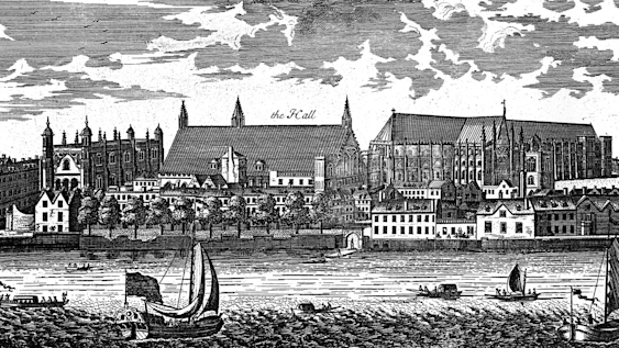 A sketch of the medieval Parliament