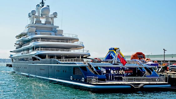 Roman Abramovich's yacht