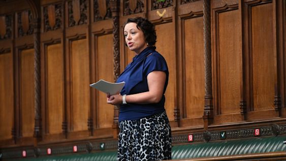 Catherine McKinnell MP speaking in the House of Commons, UK Parliament