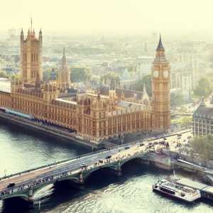 Houses of Parliament aerial view