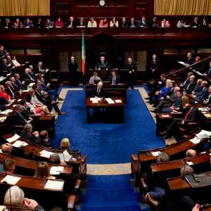 The first sitting of the Dail Eireann after the 2016 Northern Ireland elections.