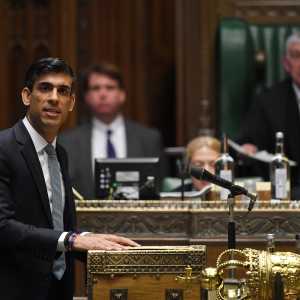 Chancellor of the Exchequer Rishi Sunak MP at the Despatch Box in the House of Commons, 8 July 2020 (©UK Parliament / Jessica Taylor)