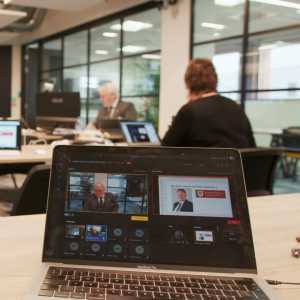 Remote sitting of the States Assembly in Jersey. © Digital Jersey