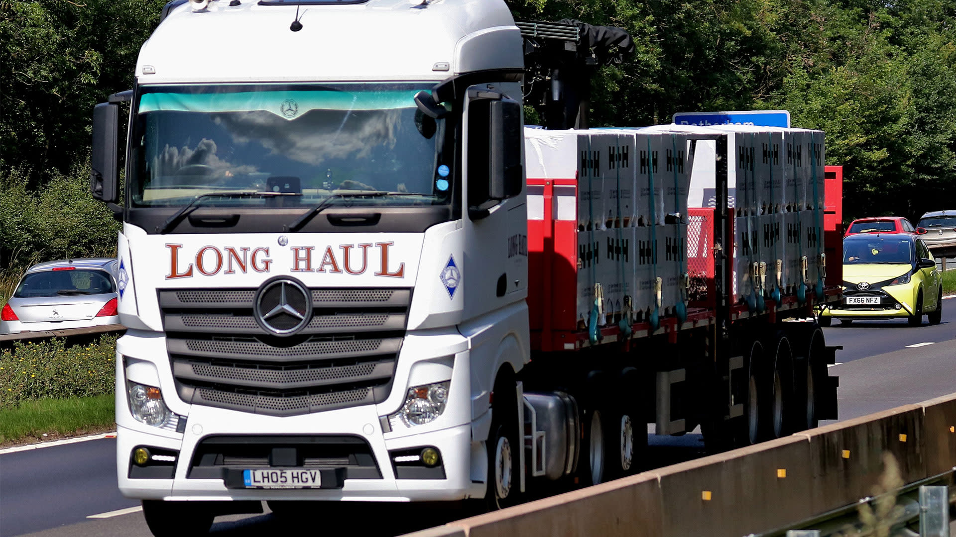 Photo of an HGV