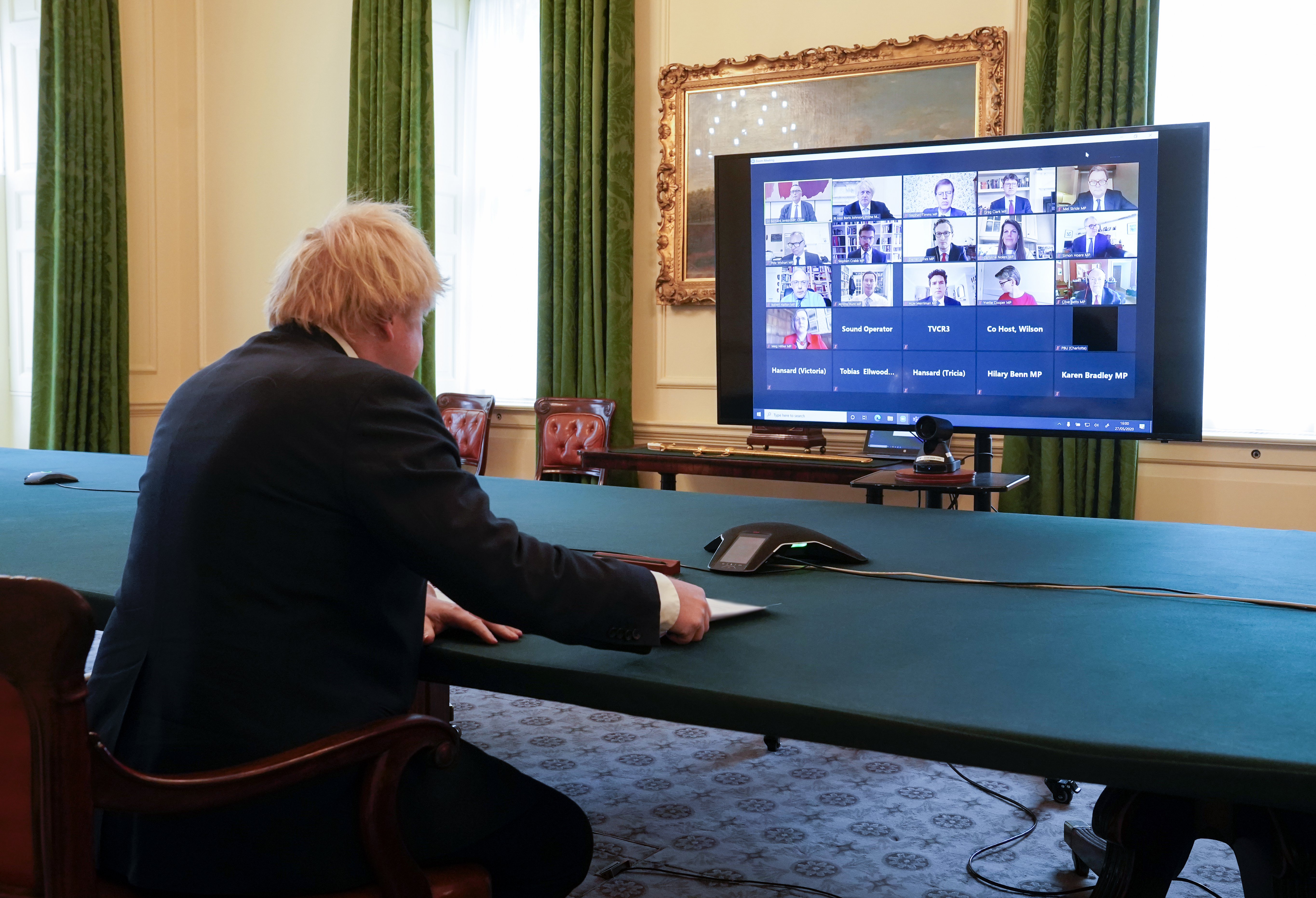 Boris Johnson's appearance before the House of Commons Liaison Committee