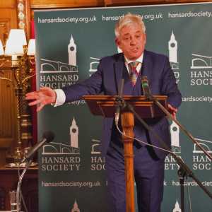 The Speaker of the House of Commons, The Rt Hon. John Bercow MP, giving his 2017 speech, 'Opening up the Usual Channels: next steps for reform of the House of Commons'