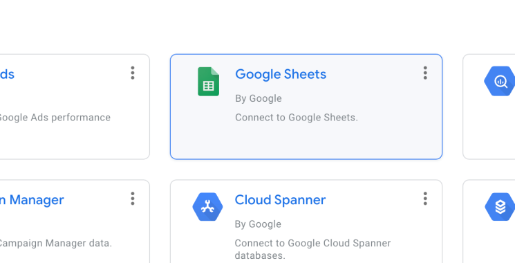 Google Sheets connector