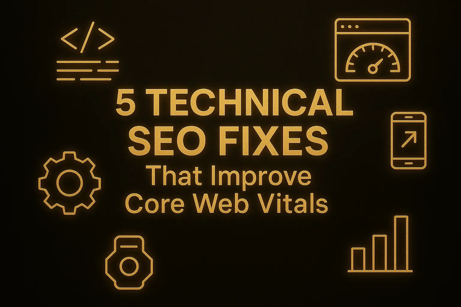 5 Technical SEO Fixes That Improve Core Web Vitals