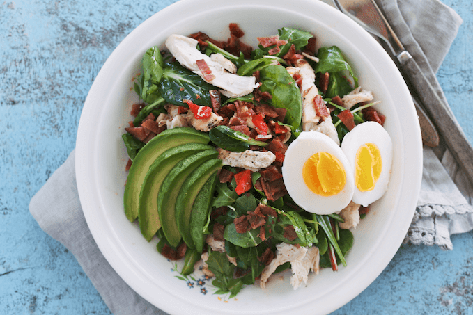 PJ Cobb salad protein