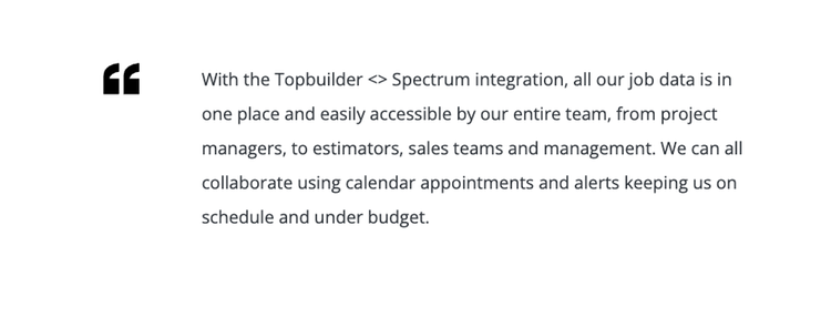 TopBuilder + Spectrum screenshot 1