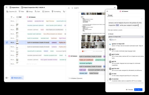 Datagrid + ProjectSight screenshot 1