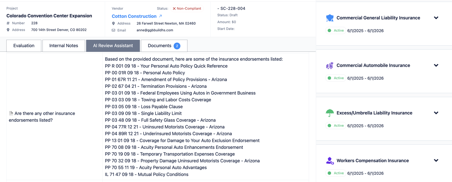 AI Agent For Compliance Review