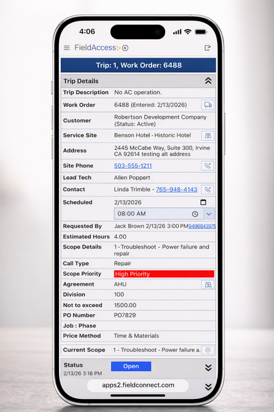FieldConnect + Vista screenshot 1