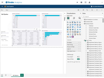 Accubid Anywhere + Trimble Analytics screenshot 1