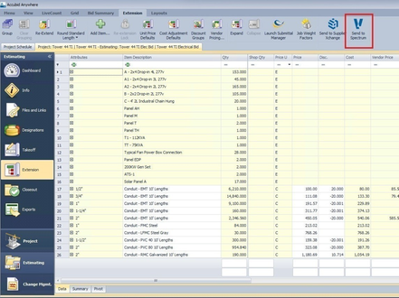 Accubid Anywhere + Spectrum screenshot 1