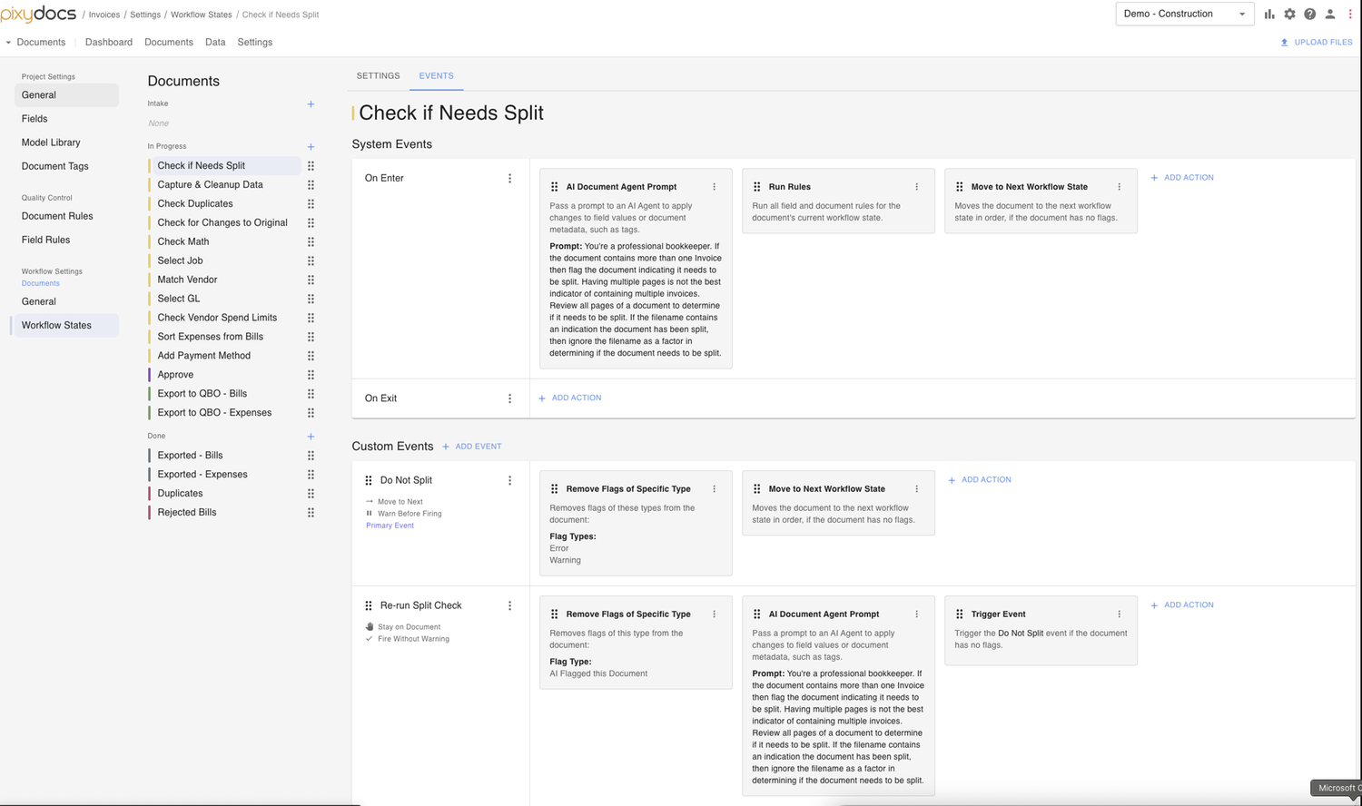 Customizable Workflows