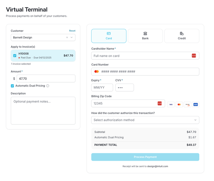 Payments & Cash Application + Spectrum screenshot 1