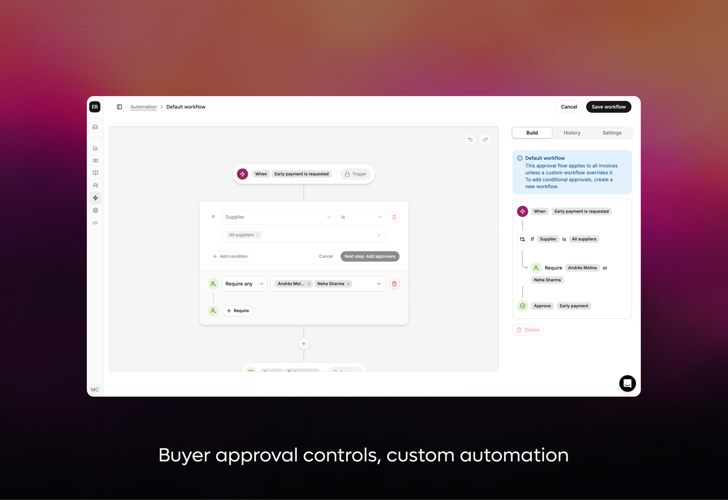 Buyer Approval Controls