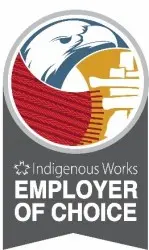 Indigenous Works Employer of Choice Award logo
